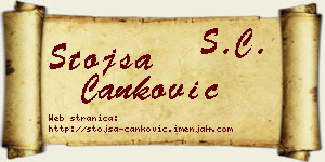 Stojša Čanković vizit kartica